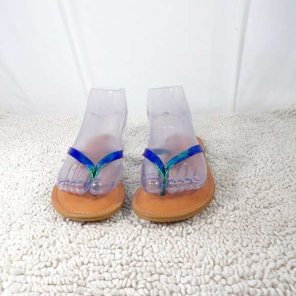 Cat & Jack  Slip-On Flip Flop Sandals M (2-3) - Picture 1 of 7
